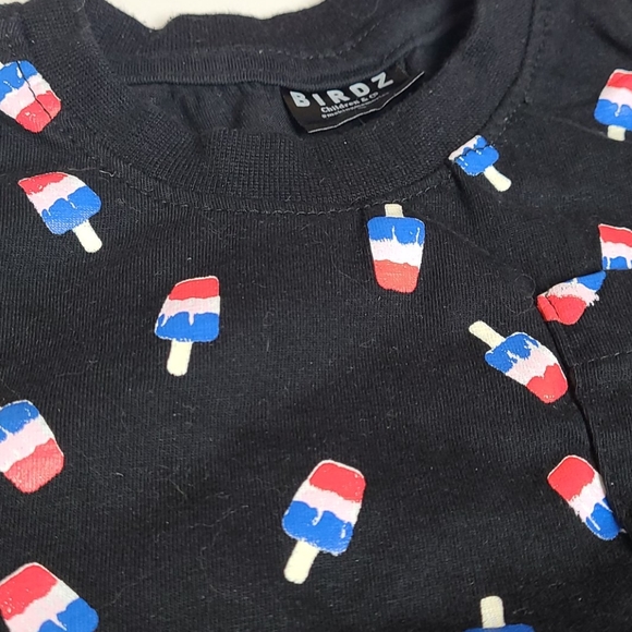 BIRDZ Kids All Over Popsicle Print Pocket T 6 - Picture 2 of 3